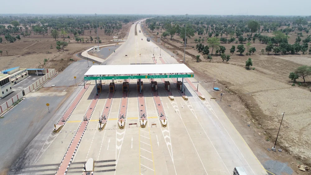 Toll gate at NH-200 project